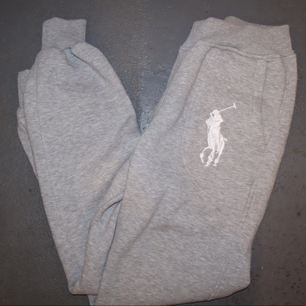 Grey polo Ralph sweatpants